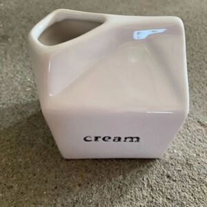 Luxe Habitat Creamer Milk Carton Cream Pitcher